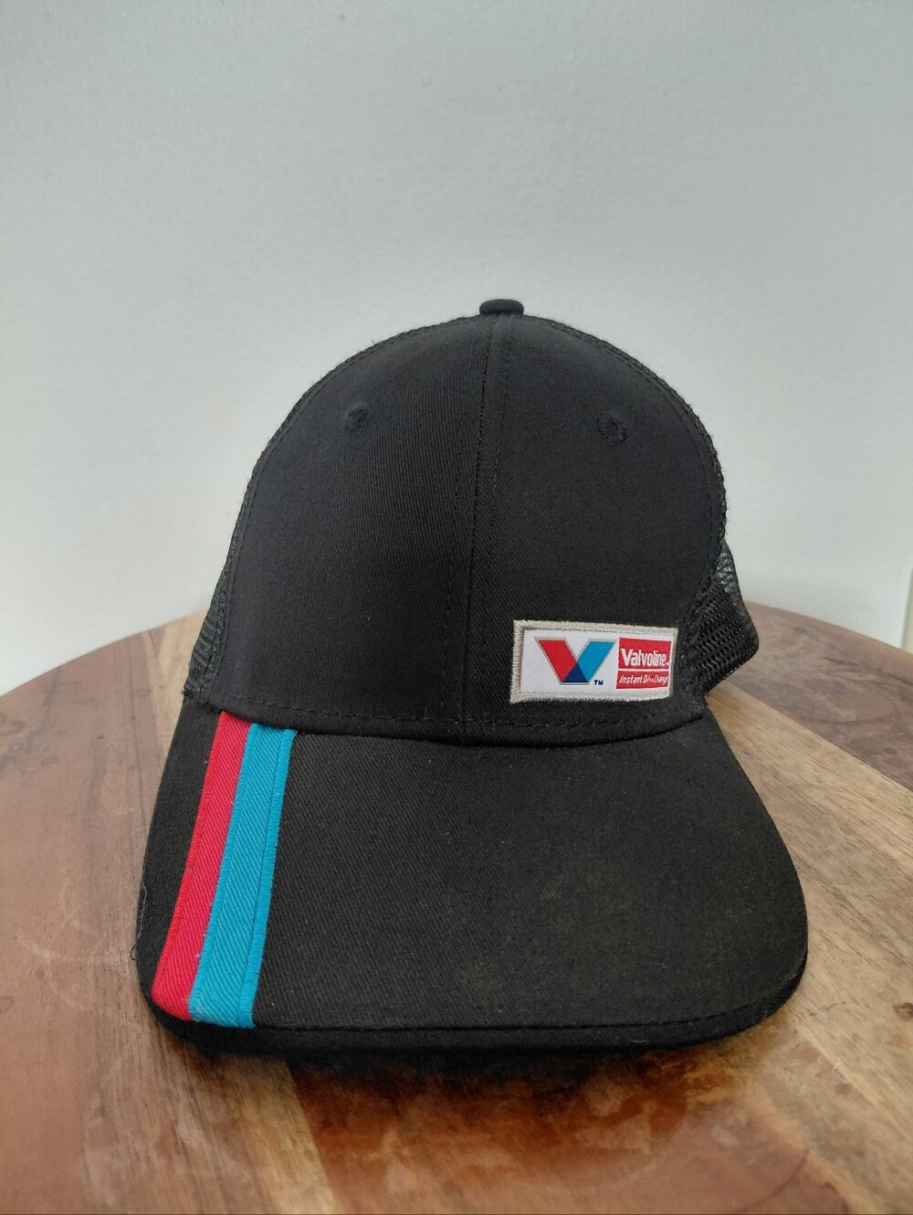 Valvoline Instant Oil Change Car Mechanic Black Trucker Hat OS